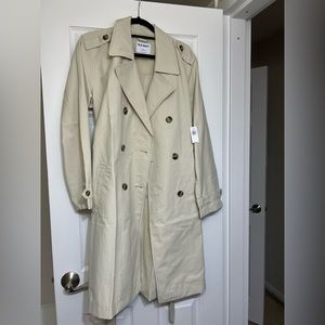 NEVER WORN Old Navy trench coat